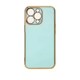 lighting-color-case-etui-do-iphone-12-pro-max-zelowy-pokrowiec-ze-zlota-ram