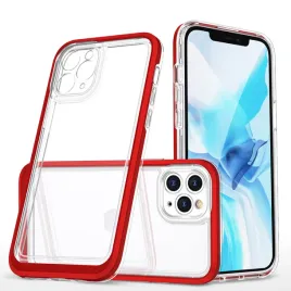 clear-3in1-etui-do-iphone-11-pro-max-zelowy-pokrowiec-z-ramka-czerwony