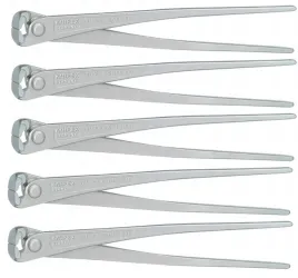 knipex-99-14-300-obcegi-cegi-szczypce-zbrojarskie-5-sztuk-w-komplecie