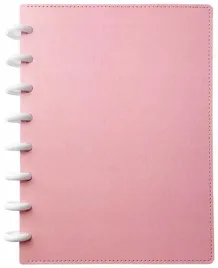 notatnik-a5-z-systemem-dyskow-rozowy