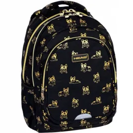 plecak-szkolny-dla-dziewczynki-czarno-zloty-pieski-head-golden-frenchie