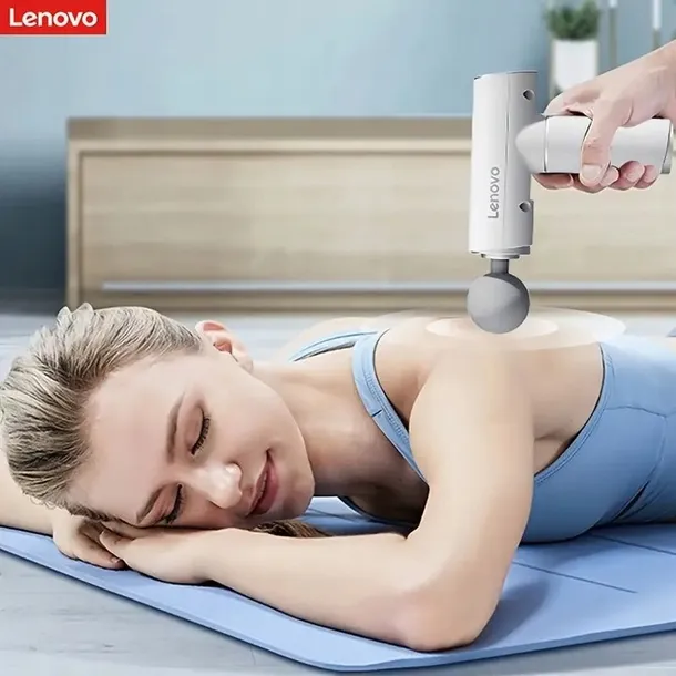 FASCIAGUN  Ｖ２ Masażer Pistolet Masujący LENOVO Fascia Gun N2 6 Końcówek