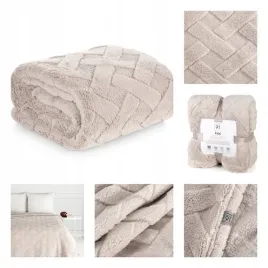 miekki-koc-pled-gruby-puszysty-tloczony-70x160-narzuta-na-fotel-fotelowka