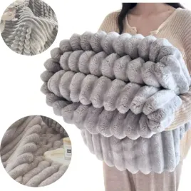 puszysty-gruby-koc-wytlaczane-paski-miekki-pled-narzuta-160x200cm-premium