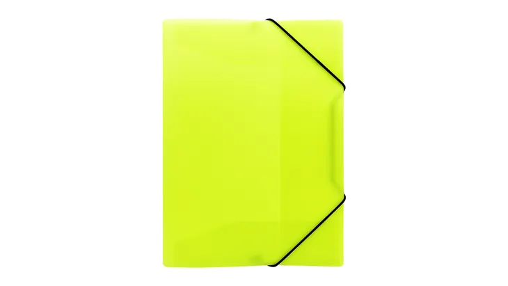 teczka-z-gumka-a4-pp-neon-zolta-material-plastik