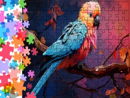 puzzle-tradycyjne-zwierzeta-papuga-producent