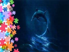 puzzle-tradycyjne-zwierzeta-delfin-producent