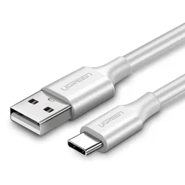 kabel-ugreen-us287-60121-usb-a-usb-c-3a-1m-bialy