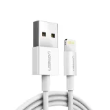 kabel-ugreen-us155-20728-usb-a-lightning-mfi-2-4a-1m-bialy