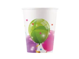 kubeczki-papierowe-blyszczace-baloniki-200-ml-8-szt