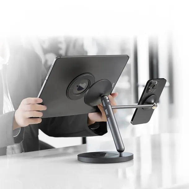 nillkin-snapbranch-modular-device-station-gray-szary-stan-nowy