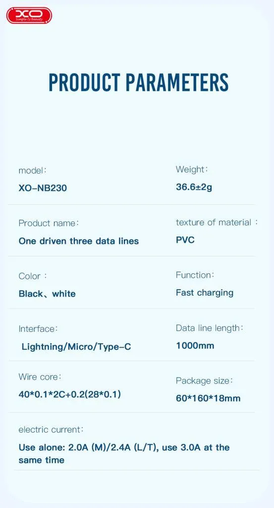 xo-kabel-nb230-3w1-usb-usb-c-microusb-lightning-10m-24a-bialy