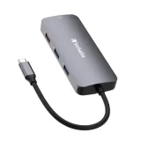 verbatim-adapter-hub-usb-c-hdmi-3xusb-a-sd-microsd-2xusb-c-eternet-alumi-stan-nowy