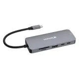 verbatim-adapter-hub-usb-c-hdmi-3xusb-a-sd-microsd-2xusb-c-eternet-alumi-stan-nowy