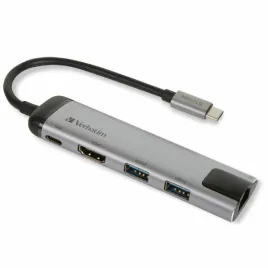 verbatim-adapter-hub-usb-c-usb-c-2xusb-a-3-0-hdmi-eternet-aluminium-alum