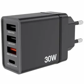 verbatim-ladowarka-sieciowa-30w-3xusb-a-usb-c-pd-3-0-chr-30eu2-czarny-blac