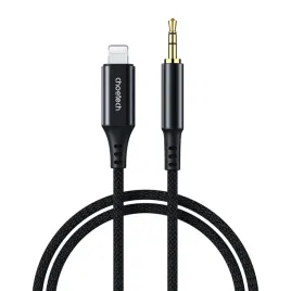 kabel-choetech-aux007-lighting-mini-jack-3-5mm-1-m-czarny