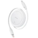 baseus-kabel-free2pull-mini-charging-cable-usb-c-to-usb-c-60w-1m-bialy-stan-nowy