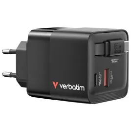 verbatim-ladowarka-sieciowa-gan-65w-2xusb-c-usb-a-adapter-eu-uk-us