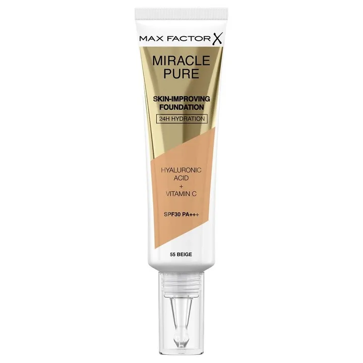 max-factor-miracle-pure-podklad-do-twarzy-spf30-30-ml-55-beige-stan-nowy