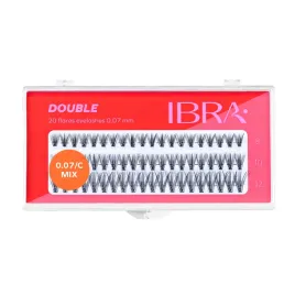 ibra-kepki-sztucznych-rzes-double-knot-free-0-07-c-mix-60-sztuk