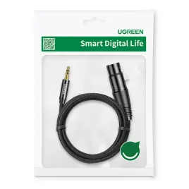 ugreen-kabel-audio-3-5mm-mini-jack-meski-xlr-zenski-1m-czarny-av182