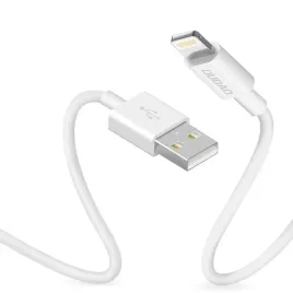 dudao-przewod-kabel-usb-lightning-3a-1m-bialy-l1l-white