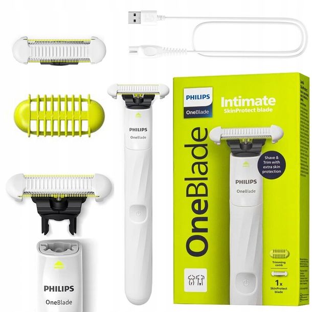 GOLARKA PHILIPS ONE BLADE INTIMATE DO CIAŁA DLA KOBIET MASZYNKA QP1924/22