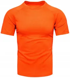 koszulka-sportowa-meska-pomaranczowa-t-shirt-termoaktywny-xl