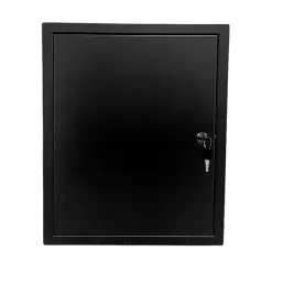 drzwiczki-rewizyjne-40x50-metalowe-czarne-na-klucz-rewizja-na-zamek