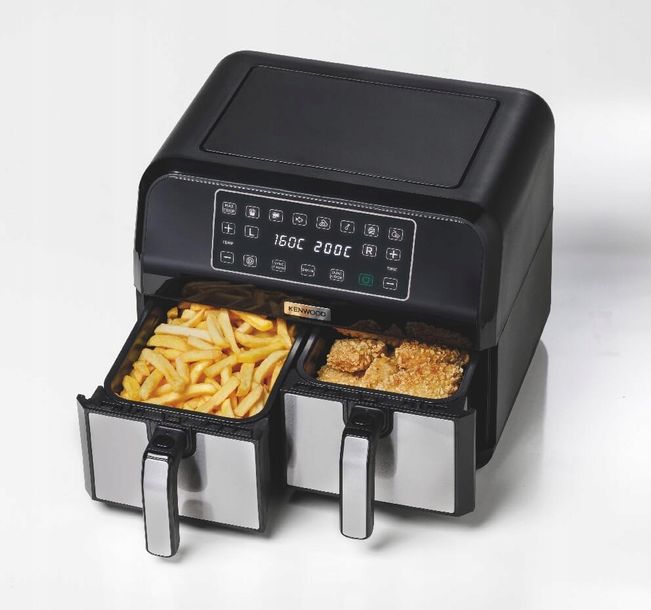 Frytownica beztłuszczowa AirFryer Podwójna 2x4L Kenwood HFM20.000MB (N)
