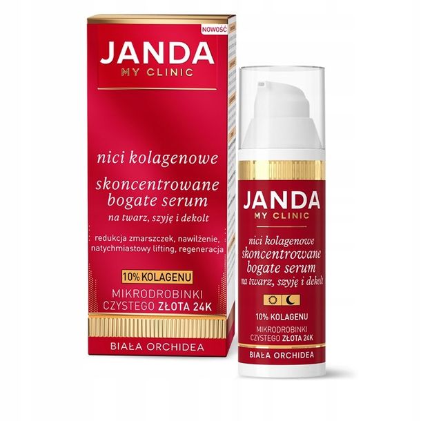﻿JANDA Nici kolagenowe Skoncentrowane serum nawilżenie lifting regeneracja