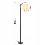 lampa-podlogowa-175cm-e27-led-abazur-stan-nowy