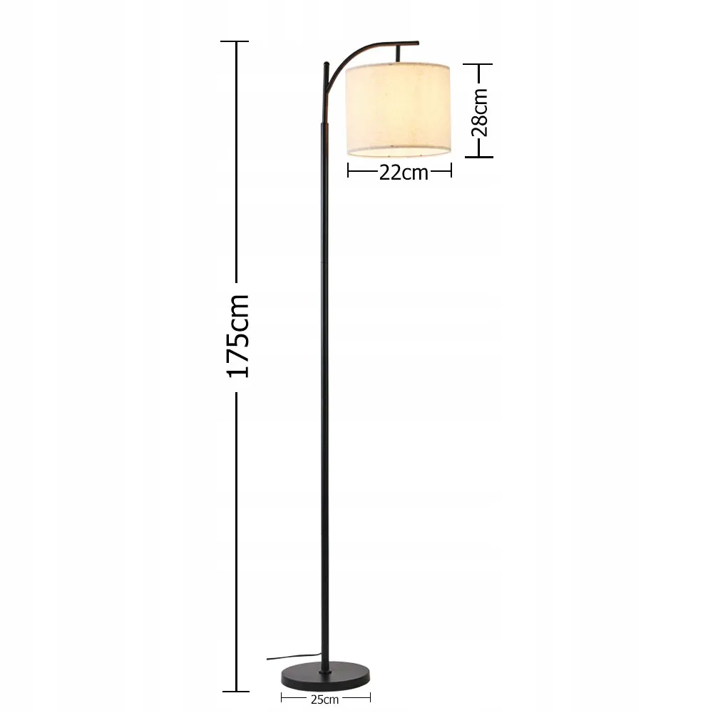 lampa-podlogowa-175cm-e27-led-abazur-stan-nowy