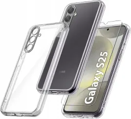 etui-do-samsung-galaxy-s25-wzmacniane-silikonowe-przezroczyste-szklo-9h