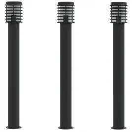 lampy-ogrodowe-na-slupku-3-szt-czarne-110-cm-stal