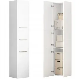 regal-szafka-biala-nowoczesna-stojaca-slupek-wysoki-loft-3-drzwi-170-cm