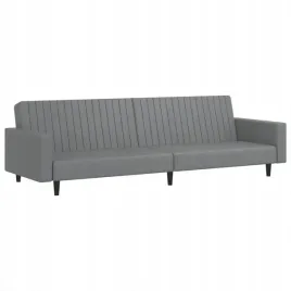 2-osobowa-sofa-szara-sztuczna-skora