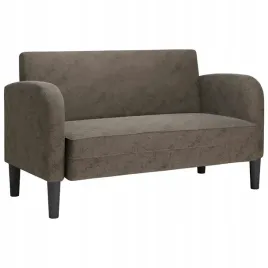 sofa-dwuosobowa-ciemnoszara-110-cm-sztuczna-skora
