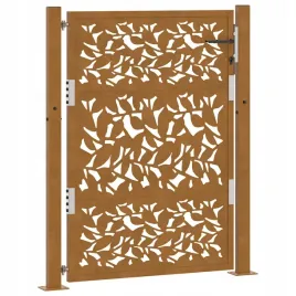 brama-ogrodowa-105x130-cm-stal-nierdzewna-wzor-liscia