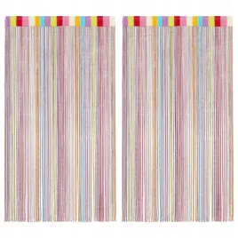 zaslony-sznurkowe-2-szt-wielokolorowe-140x250-cm