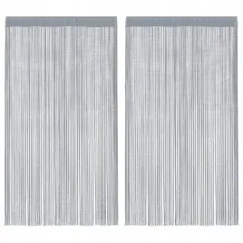 zaslony-sznurkowe-2-szt-jasnoszary-140x250-cm