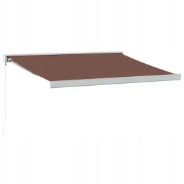 recznie-zwijana-markiza-brazowa-350x250-cm
