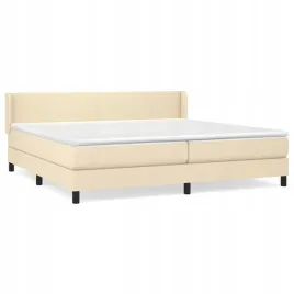 lozko-kontynentalne-z-materacem-kremowe-tkanina-200x200-cm