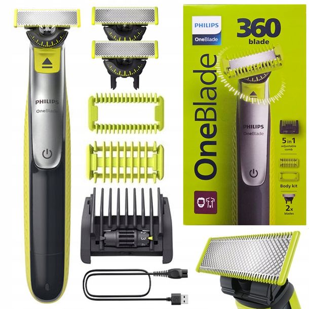 GOLARKA PHILIPS ONE BLADE DWUSTRONNA TRYMER DO GOLENIA ONEBLADE QP2834/23