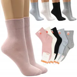 klasyczne-bawelniane-oddychajace-bezuciskowe-skarpetki-damskie-kolory