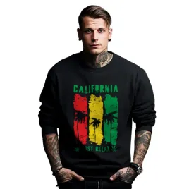 bluza-czarna-meska-nadruk-california-just-relax