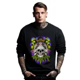 bluza-czarna-meska-nadruk-witch-with-skulls-art