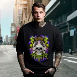 bluza-czarna-meska-nadruk-witch-with-skulls-art-rozmiar-m
