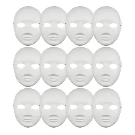 maski-dla-dzieci-biale-papierowe-do-malowania-uniwersalne-zestaw-12szt